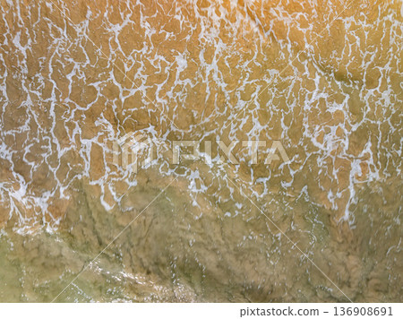Sea surface aerial view,Bird eye view photo of waves and water surface texture, Blue sea background, Beautiful nature, Amazing view sea background Sea surface aerial view,Bird eye view photo of waves and water surface texture, Blue sea background, Beautiful nature, Amazing view sea background 136908691