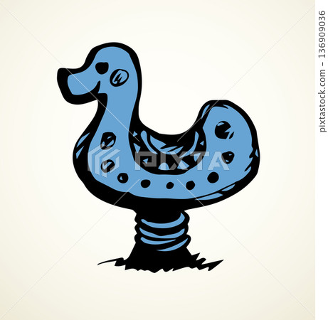 Vector drawing. Ladder Vector drawing. Ladder 136909036