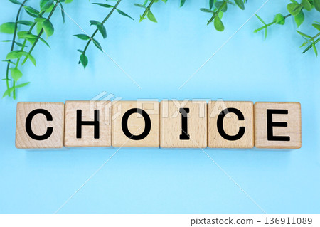 A block labeled "Choice" A block labeled "Choice" 136911089