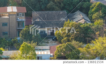 view of rustic village houses in Kwu Tung Feb 18 2026 view of rustic village houses in Kwu Tung Feb 18 2026 136911534