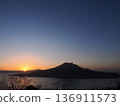 Sakurajima's first sunrise (New Year's Day 2026) 136911573