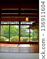 Former Kinoshita Residence: View of the front garden from the middle room 136911604