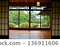 Former Kinoshita Residence: View of the front garden from the middle room 136911606