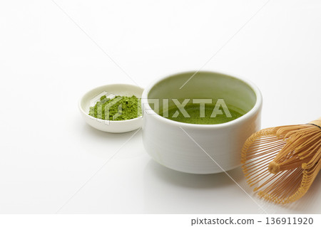 抹茶白色背景圖片 抹茶白色背景圖片 136911920