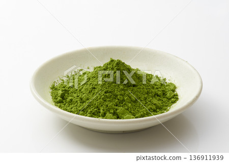 Matcha white background image 136911939
