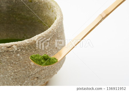 Matcha white background image 136911952