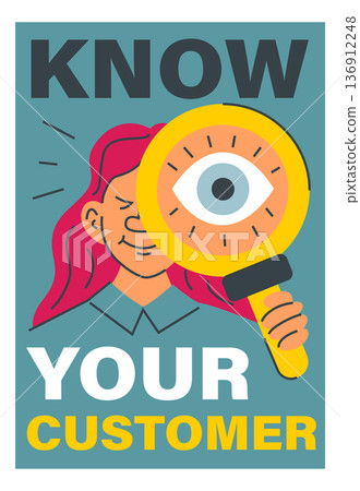 Know your customer web banner design Know your customer web banner design 136912248