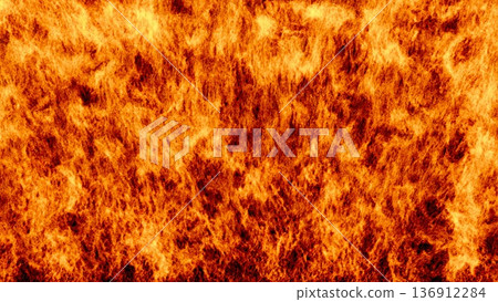 Intensely burning flame background [Variation 2] 136912284