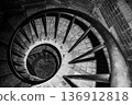 The design of a circular spiral staircase 136912818