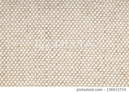 Beige Woven Fabric Texture Close Up Background Beige Woven Fabric Texture Close Up Background 136913714
