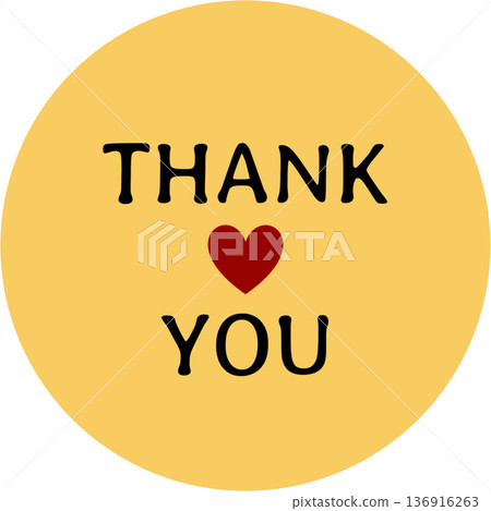 Thanks sticker Thanks sticker 136916263