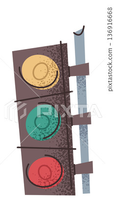 Racing start traffic light element Racing start traffic light element 136916668