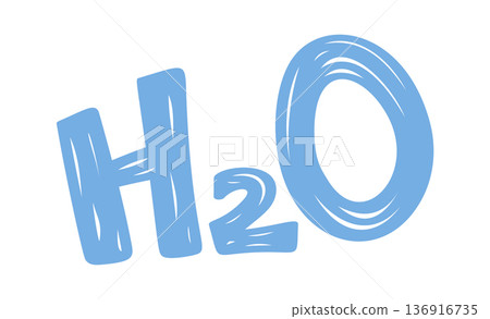 Molecular chemical formula of water Molecular chemical formula of water 136916735