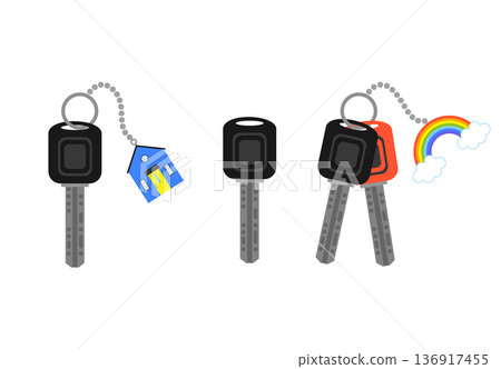 House key illustration set 136917455