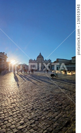Italy Rome Vatican scenery 136919348
