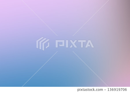 Smooth color blending from blue and purple to pink creating dreamy texture 136919706