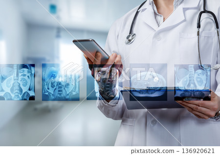 Doc scans with tech Doc scans with tech 136920621