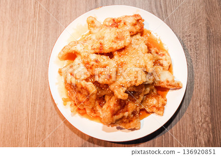 Sweet and Sour Pork (Tangsuyuk) 136920851