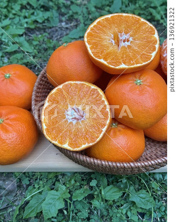 Fresh Jeju Island Sweet Tangerine Fresh Jeju Island Sweet Tangerine 136921322