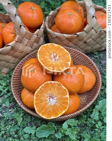 Fresh Jeju Island Sweet Tangerine 136921431