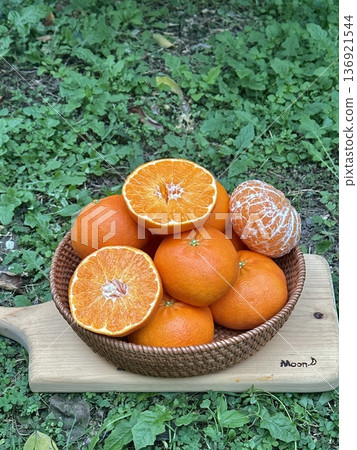 Fresh Jeju Island Sweet Tangerine 136921544