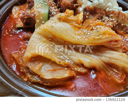 Braised Kimchi With Soft Pork Braised Kimchi With Soft Pork 136922129