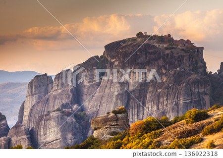 Monastery in Meteora, Greece Monastery in Meteora, Greece 136922318