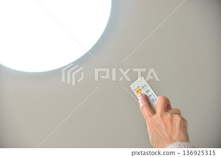 手動操作LED照明遙控器 136925315