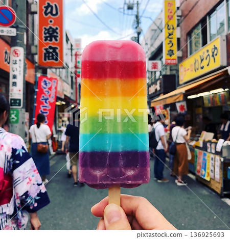 彩虹旗冰棒 136925693