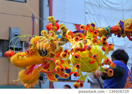 南金町春節：南金町廣場舞龍 136926720