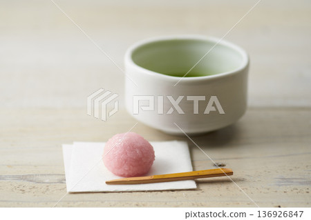 Japanese matcha image 136926847
