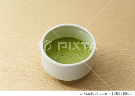 日本抹茶圖片 136926863
