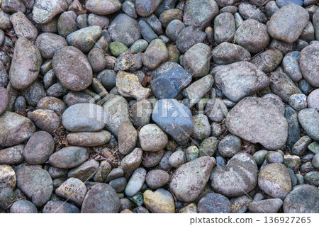 Colorful gravel 136927265