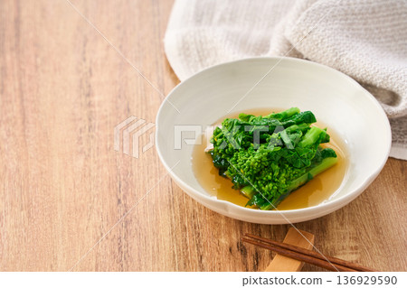 春日風味：煮油菜花 136929590