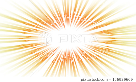 Transparent orange background with shining radial lines and speedy abstract light effect Transparent orange background with shining radial lines and speedy abstract light effect 136929669