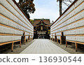 Kyoto's Kitano Tenmangu Shrine: Lanterns line the approach to the shrine 136930544