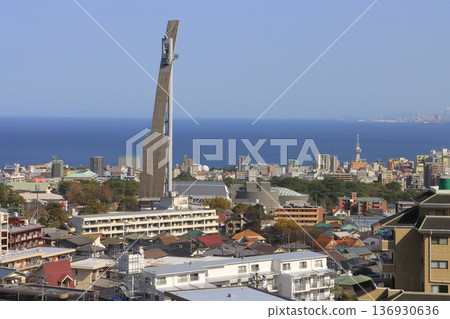Beppu City (Global Tower, Beppu Tower) Beppu City (Global Tower, Beppu Tower) 136930636