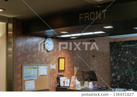 Kusatsu Onsen landscape photo - Ryokan front desk 136931827