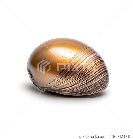 Elegant Bronze Sea Shell Sculpture with Smooth Curves and Shiny Finish for Home Decor Elegant Bronze Sea Shell Sculpture with Smooth Curves and Shiny Finish for Home Decor 136932488