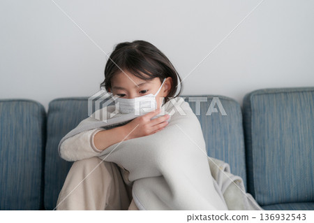 Unwell girl 136932543
