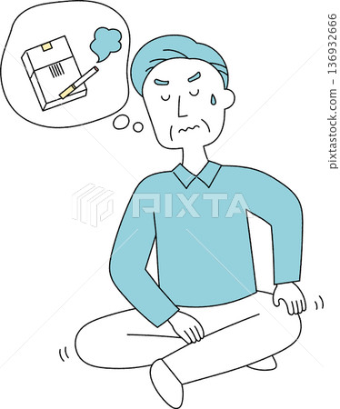 一位老人不吸煙 136932666