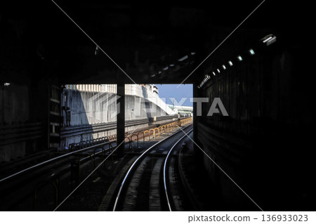 Nov 25 2025 Modern Osaka Subway Station with Commuters and Trains Nov 25 2025 Modern Osaka Subway Station with Commuters and Trains 136933023