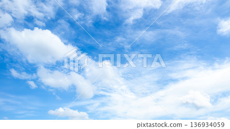 Sky Cloud Blue Background Paronama Web Cloudy summer Winter Season Day, Light Beauty Horizon Spring Brigth Gradient Calm Abstract Backdrop Air Nature View Wallpaper Landscape Cyan color Environment. Sky Cloud Blue Background Paronama Web Cloudy summer Winter Season Day, Light Beauty Horizon Spring Brigth Gradient Calm Abstract Backdrop Air Nature View Wallpaper Landscape Cyan color Environment. 136934059