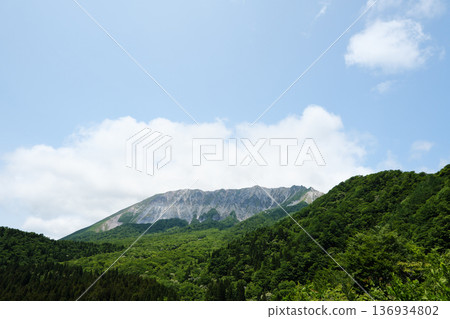 Scenery of Kagikake Pass in early summer Scenery of Kagikake Pass in early summer 136934802