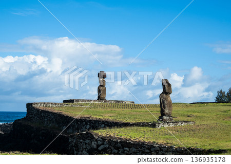 Ahu Tahai and Ahu Koteliku, Moai at Tahai Ceremonial Village, Easter Island, November 2025 Ahu Tahai and Ahu Koteliku, Moai at Tahai Ceremonial Village, Easter Island, November 2025 136935178