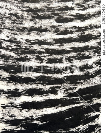 Ink mottled patterns, lines drawn with the force of a brush, blurred ink lines, and strong ink strokes Ink mottled patterns, lines drawn with the force of a brush, blurred ink lines, and strong ink strokes 136935450