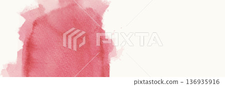 Abstract red watercolor texture vector background Abstract red watercolor texture vector background 136935916