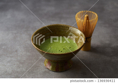 日本抹茶圖片 日本抹茶圖片 136936411
