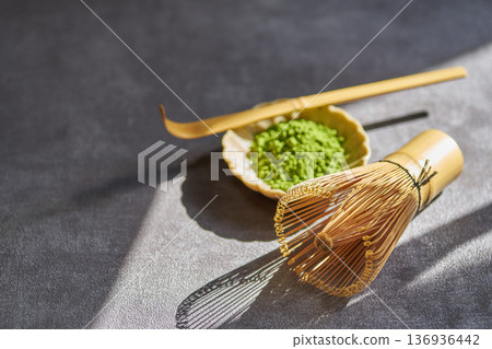Japanese matcha image Japanese matcha image 136936442