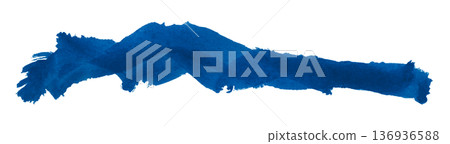 blue brush isolated on transparent background blue watercolor blue brush isolated on transparent background blue watercolor 136936588
